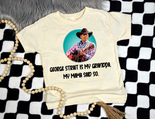 George Strait is my Grandpa - Kids