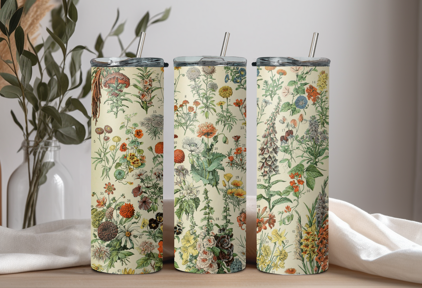 Cup Designs - Retro/ Floral