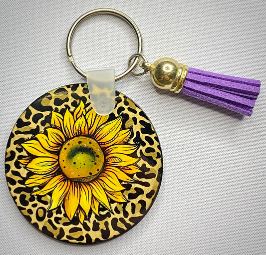 Sunflower Galore!! Keychain