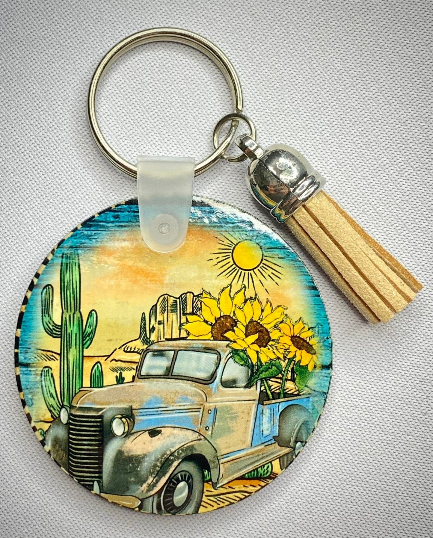 Western Package Keychain