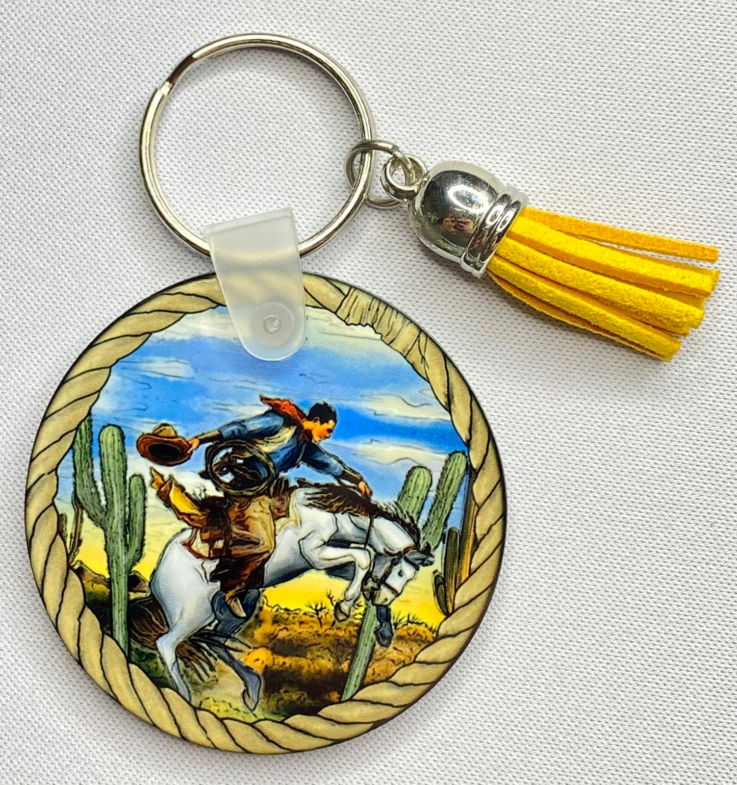 Western Package Keychain