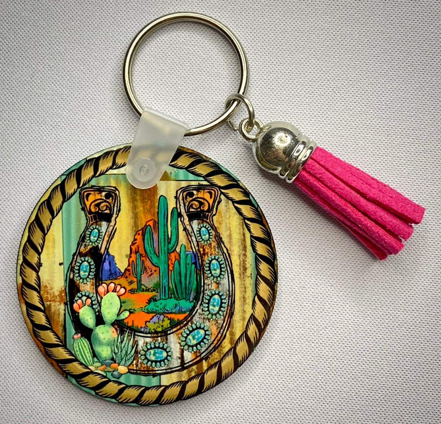 Western Package Keychain