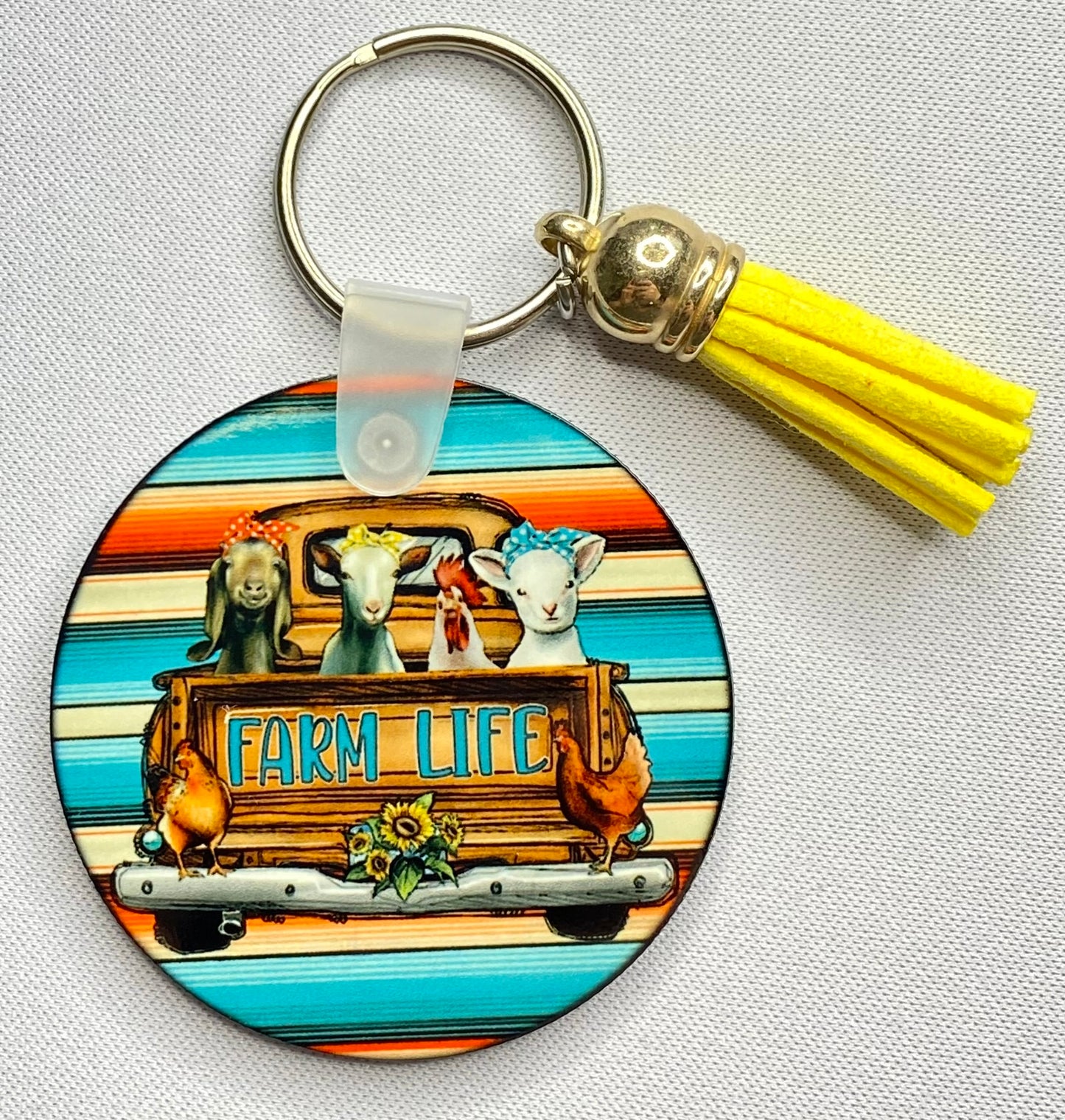 Farm Life Keychain